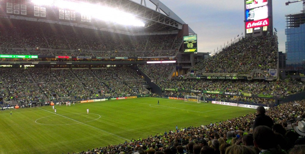 67,000, biggest Seattle soccer crowd ever -- welcome to town, Clint Dempsey